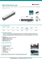 Produktdatenblatt
