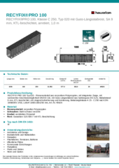 Produktdatenblatt