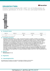 Produktdatenblatt