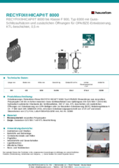 Produktdatenblatt