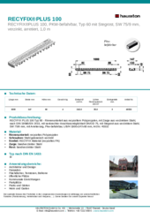 Produktdatenblatt