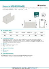 Produktdatenblatt