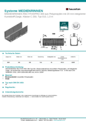 Produktdatenblatt