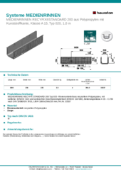 Produktdatenblatt