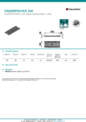 Tehnički list proizvoda
