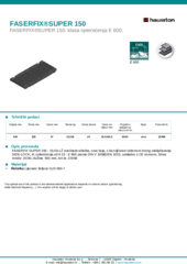 Tehnički list proizvoda