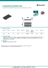 Tehnički list proizvoda