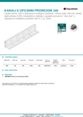 Tehnički list proizvoda