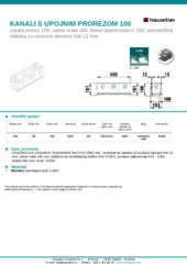 Tehnički list proizvoda