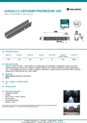 Tehnički list proizvoda