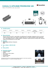 Tehnički list proizvoda
