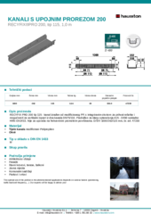 Tehnički list proizvoda