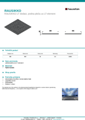 Tehnički list proizvoda