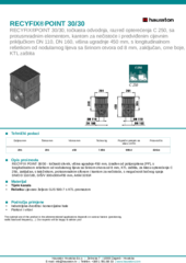 Tehnički list proizvoda