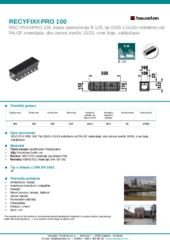Tehnički list proizvoda