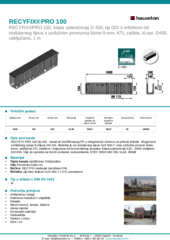 Tehnički list proizvoda