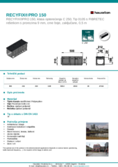 Tehnički list proizvoda