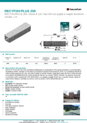 Scheda tecnica