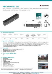 Productblad