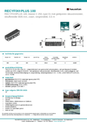 Productblad