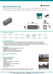 Productblad