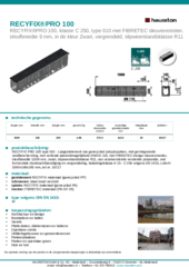 Productblad