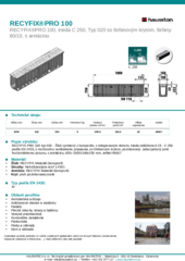 Produktový List