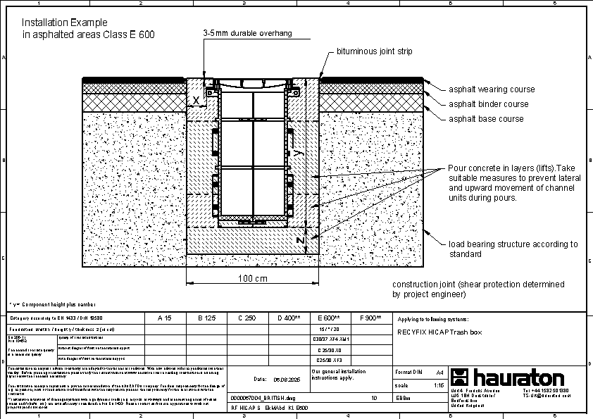Installation example