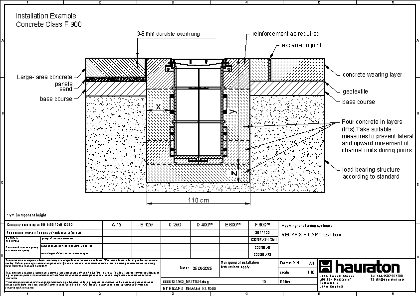 Installation example