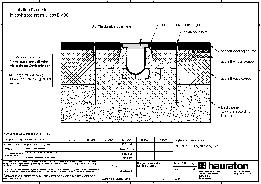 Installation example