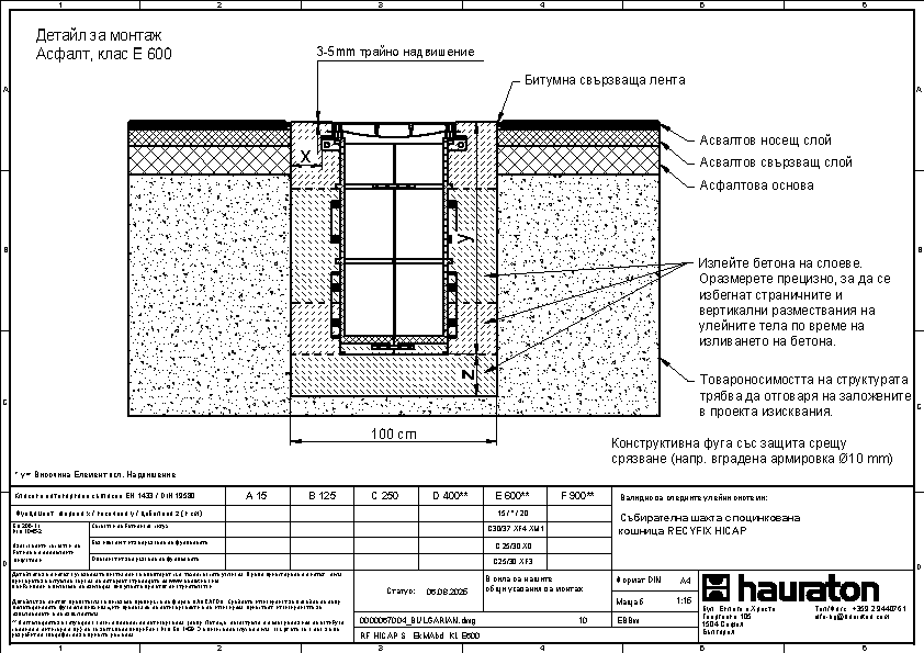 Детайл за монтаж
