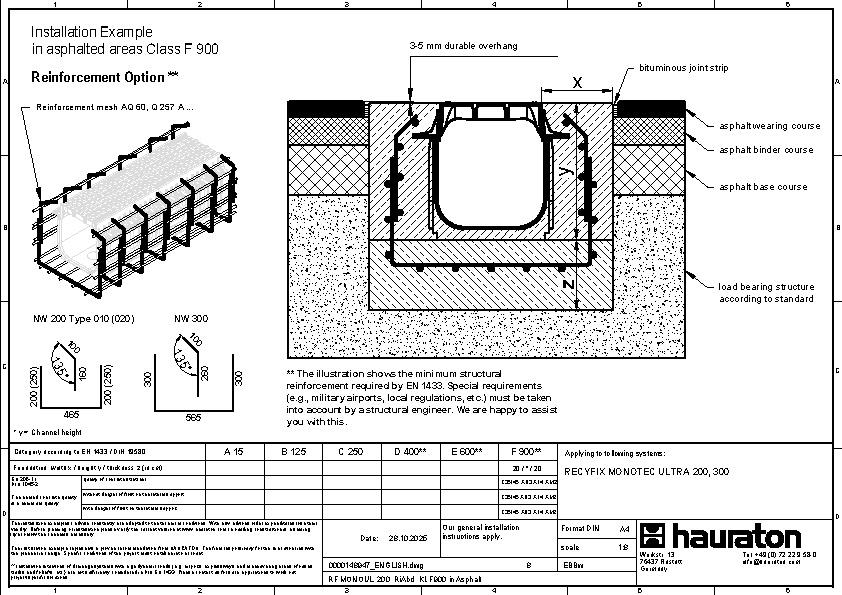 Installation example
