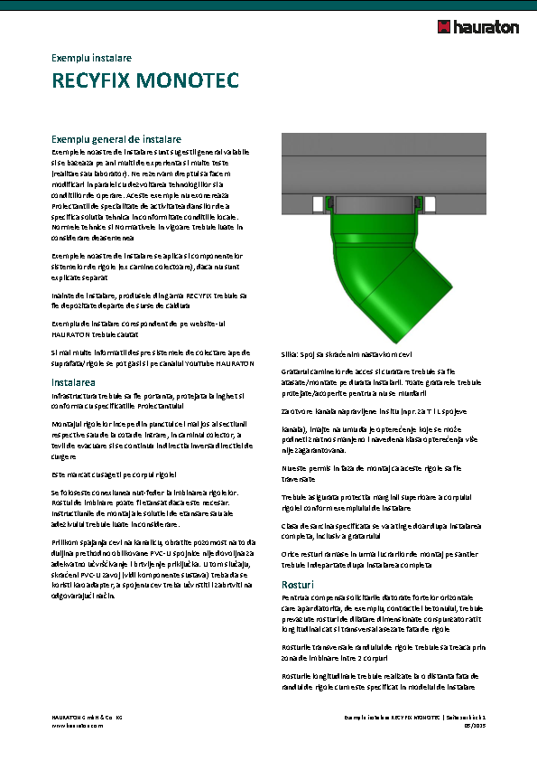 Uputstva za ugradnju