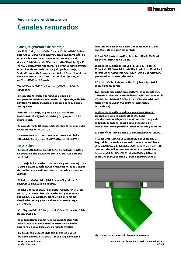Instrucciones de instalación