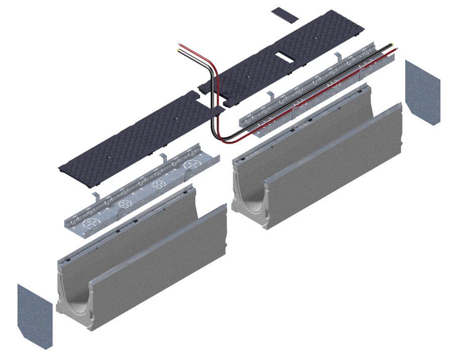 Einzelteile des Produktbilds, dass die wichtigsten Produktbestandteile hervorhebt