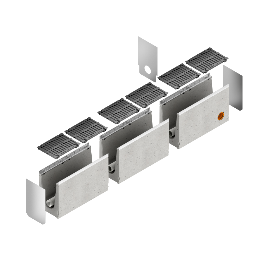 Einzelteile des Produktbilds, dass die wichtigsten Produktbestandteile hervorhebt