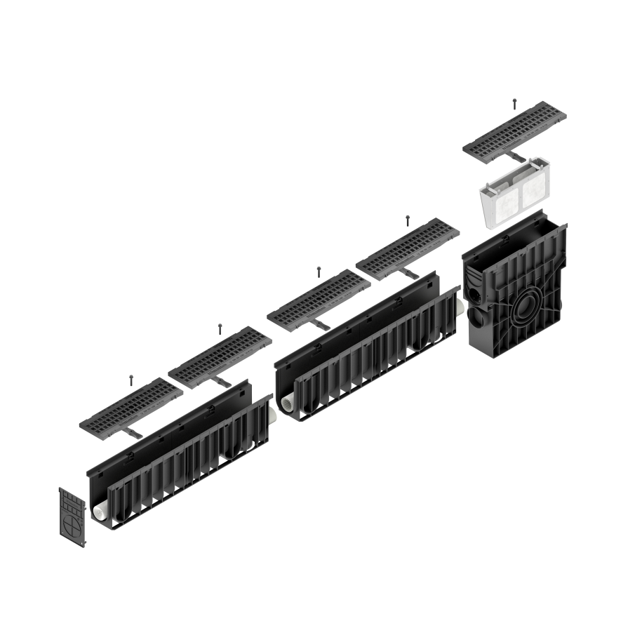 Einzelteile des Produktbilds, dass die wichtigsten Produktbestandteile hervorhebt