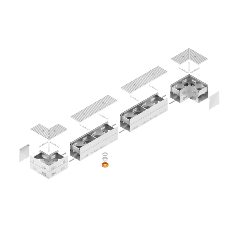 Einzelteile des Produktbilds, dass die wichtigsten Produktbestandteile hervorhebt