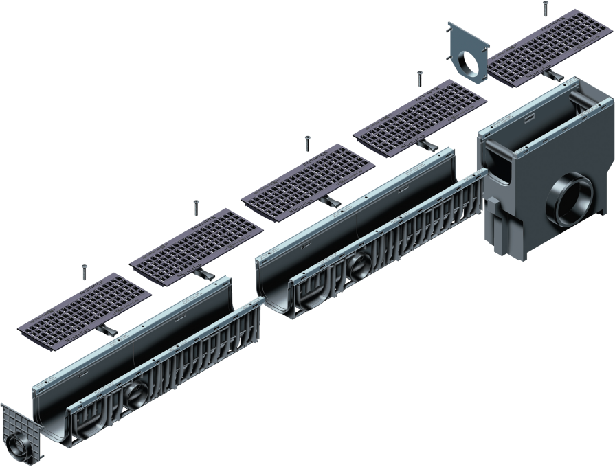 Einzelteile des Produktbilds, dass die wichtigsten Produktbestandteile hervorhebt