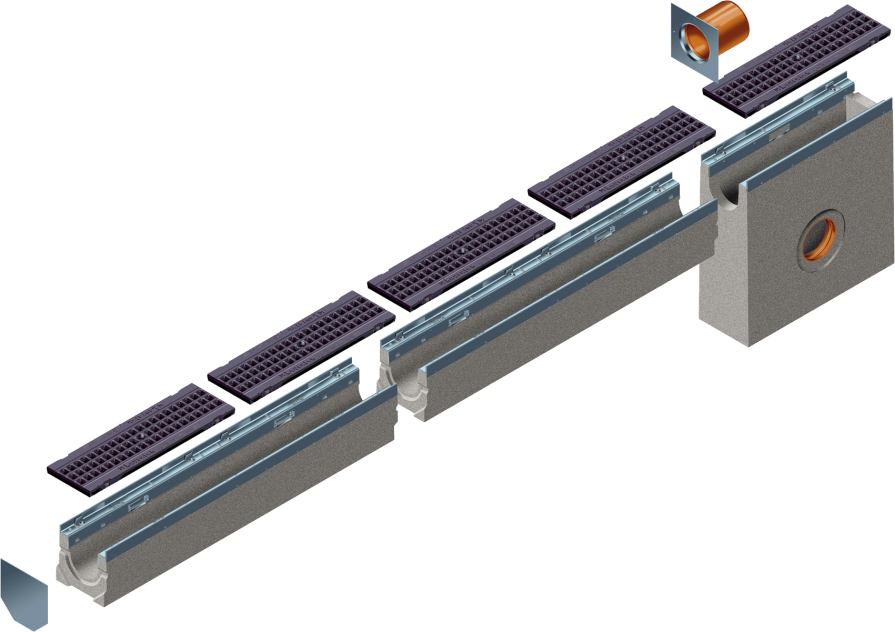 Einzelteile des Produktbilds, dass die wichtigsten Produktbestandteile hervorhebt