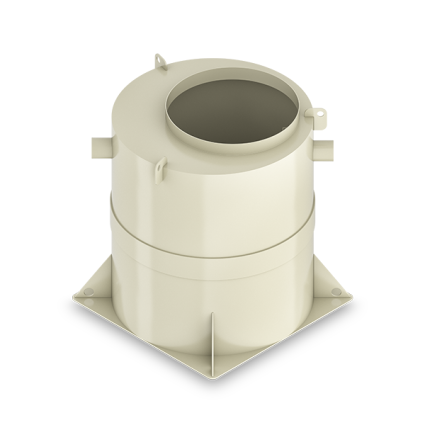 Product visualisation AQUAFIX Polipropilenski separator (PP) maščob - Serija H